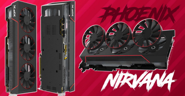 XFX выпустила Radeon RX 7900 XTX Phoenix Nirvana с огромным кулером, фазовым переходом и магнитными вентиляторами 